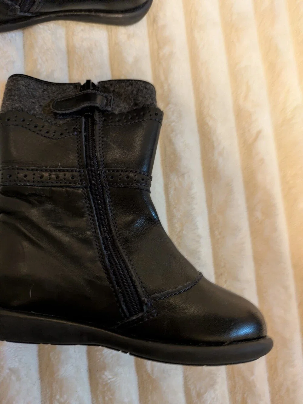 Jacadi Boots Girls 22 Leather